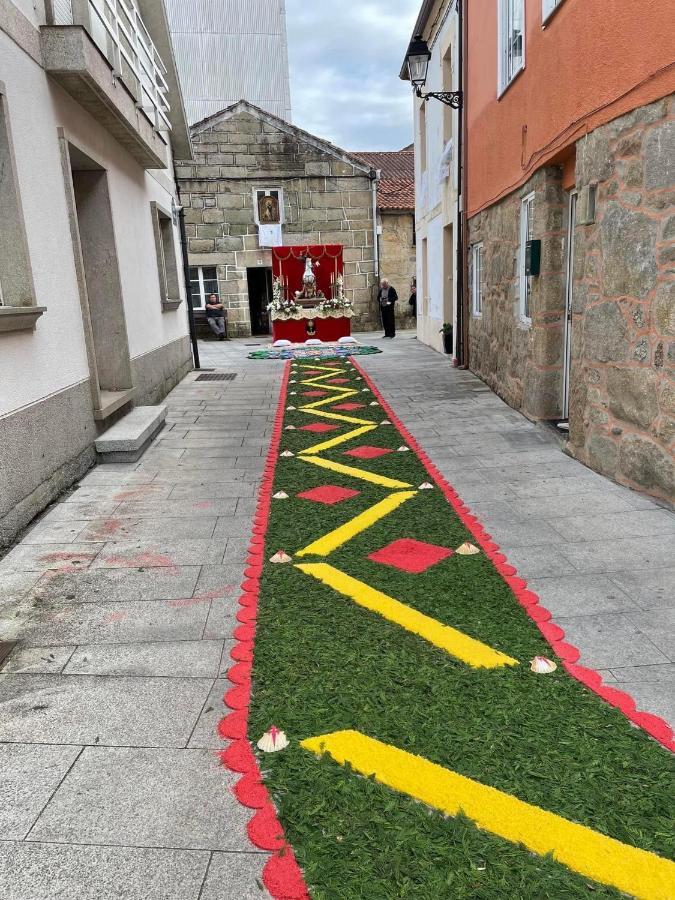Pension Mar De Rosa Villanueva De Arosa Esterno foto